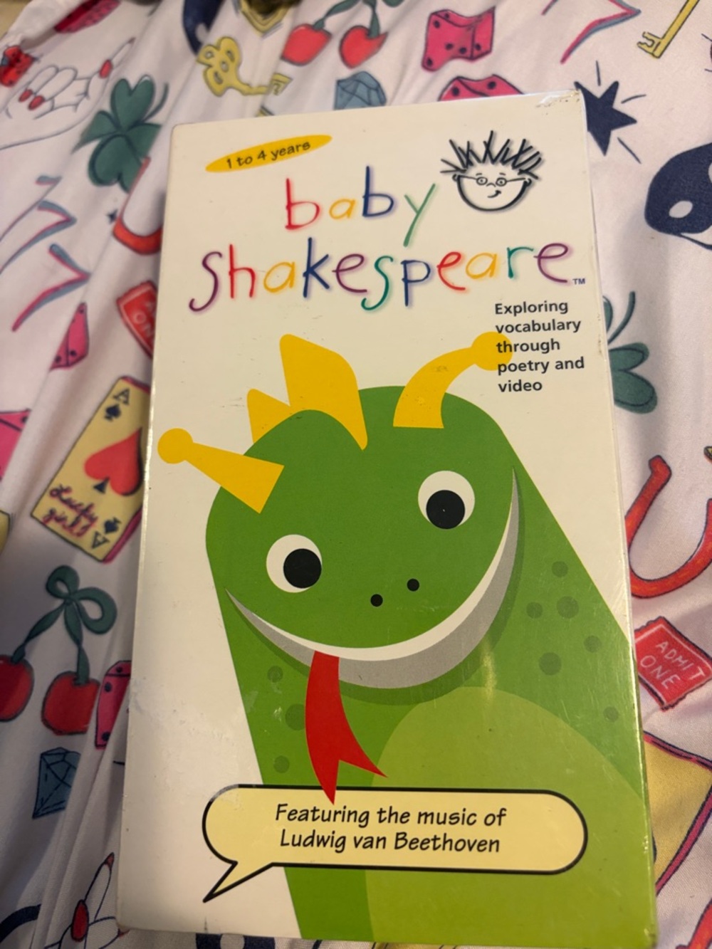 Vintage Baby Shakespeare VHS NWT